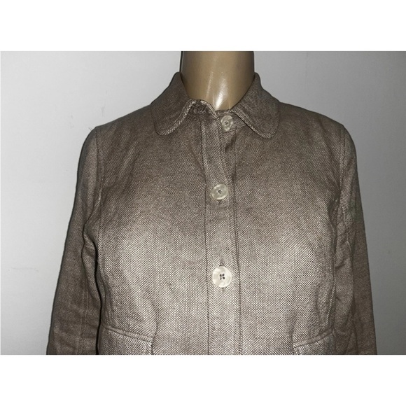 Proenza Schouler For Target Linen Cotton Cropped Lined Jacket Size S - Picture 2 of 5